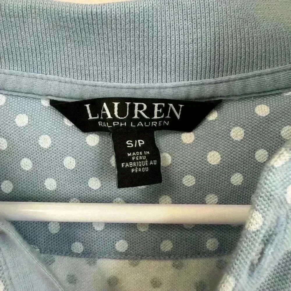 Ralph Lauren Polka Dotted Patchwork Styled Top - image 2